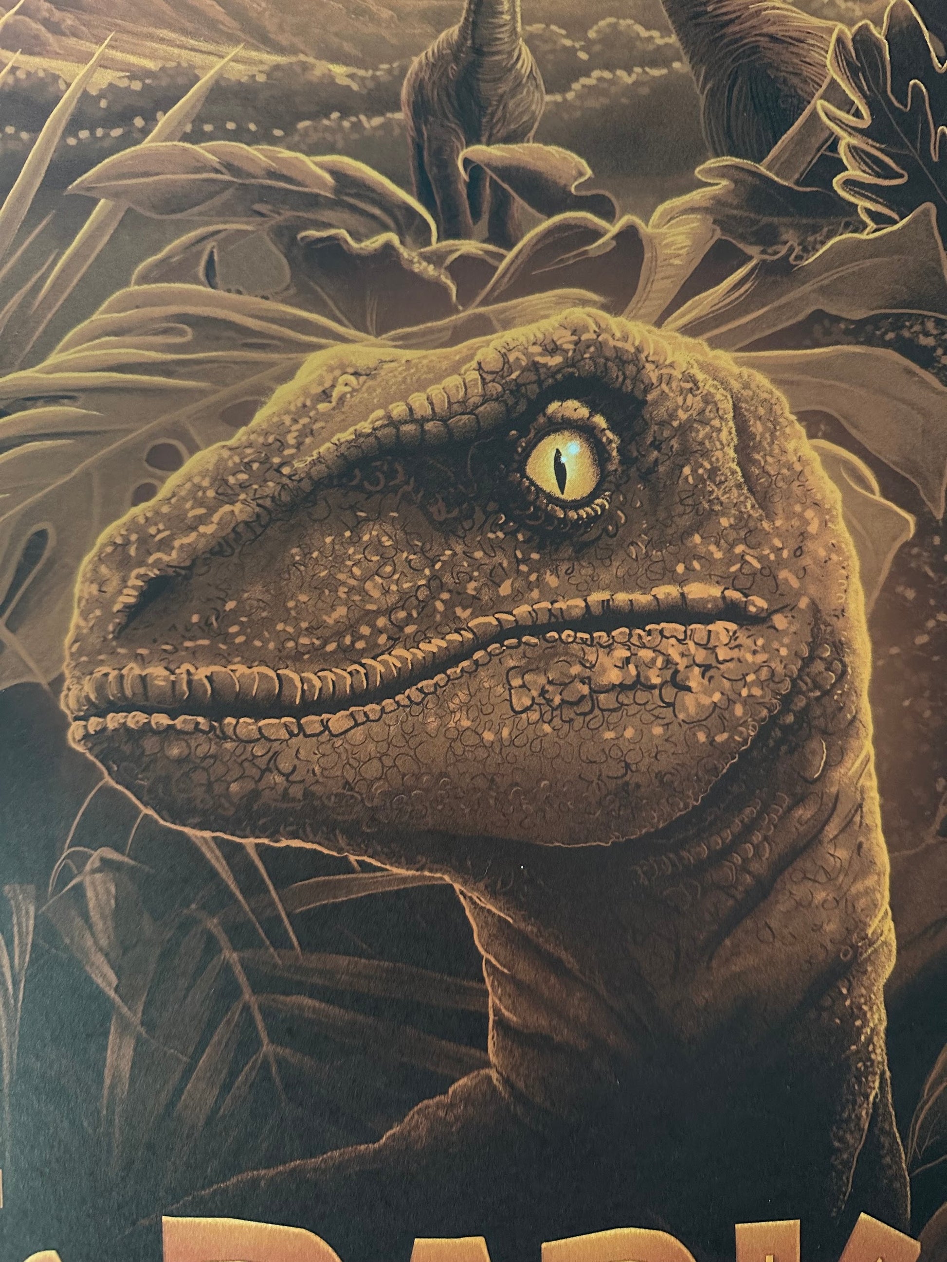 Patrick Connan - Jurassic Park 24x36 movie poster - detail image 3