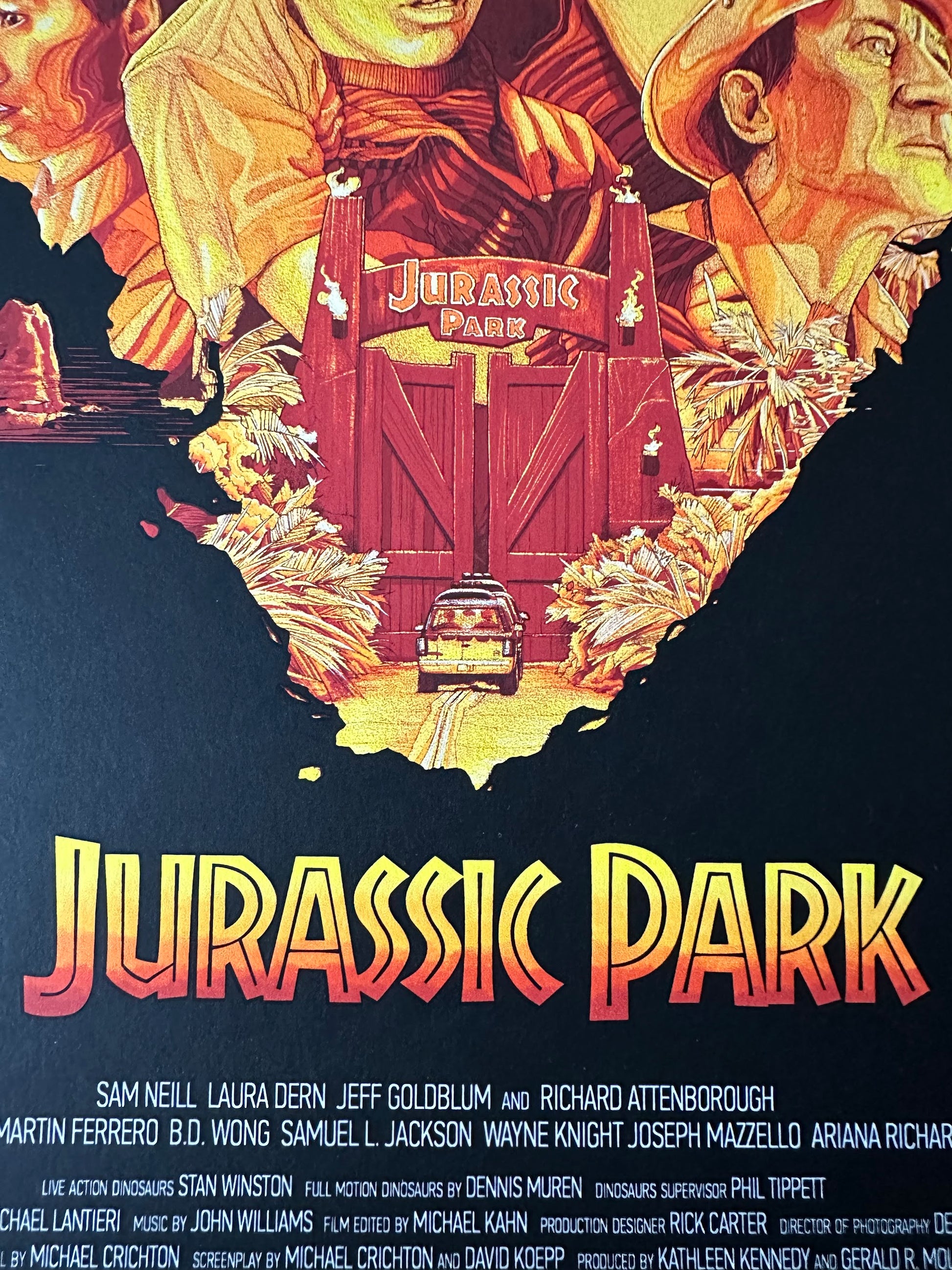 Tavo Montanez - Jurassic Park 24x36 movie poster - detail image 7