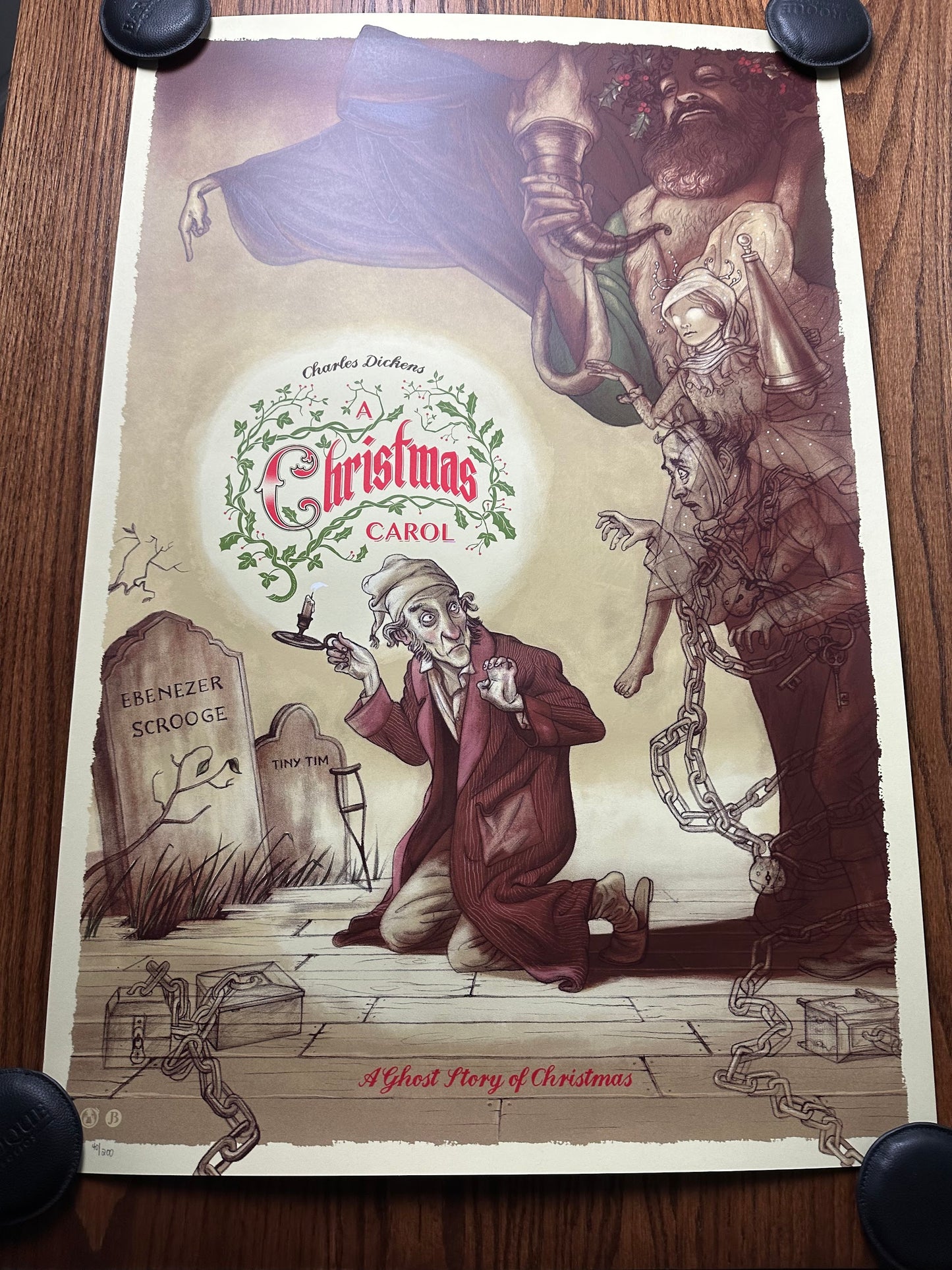 Jonathan Burton - A Christmas Carol 24x36 movie poster