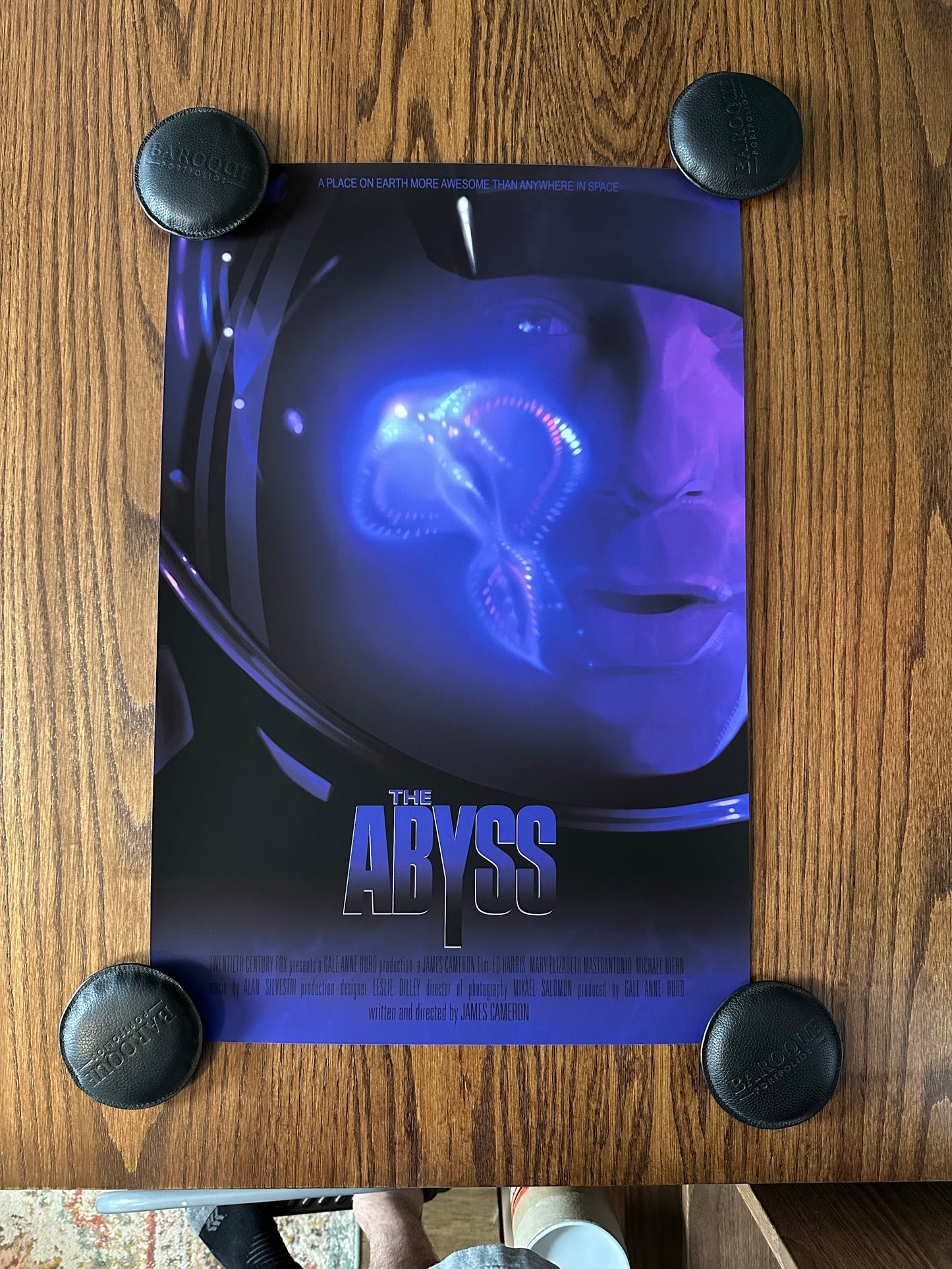 Yvan Quinet - The Abyss 16x24 movie poster