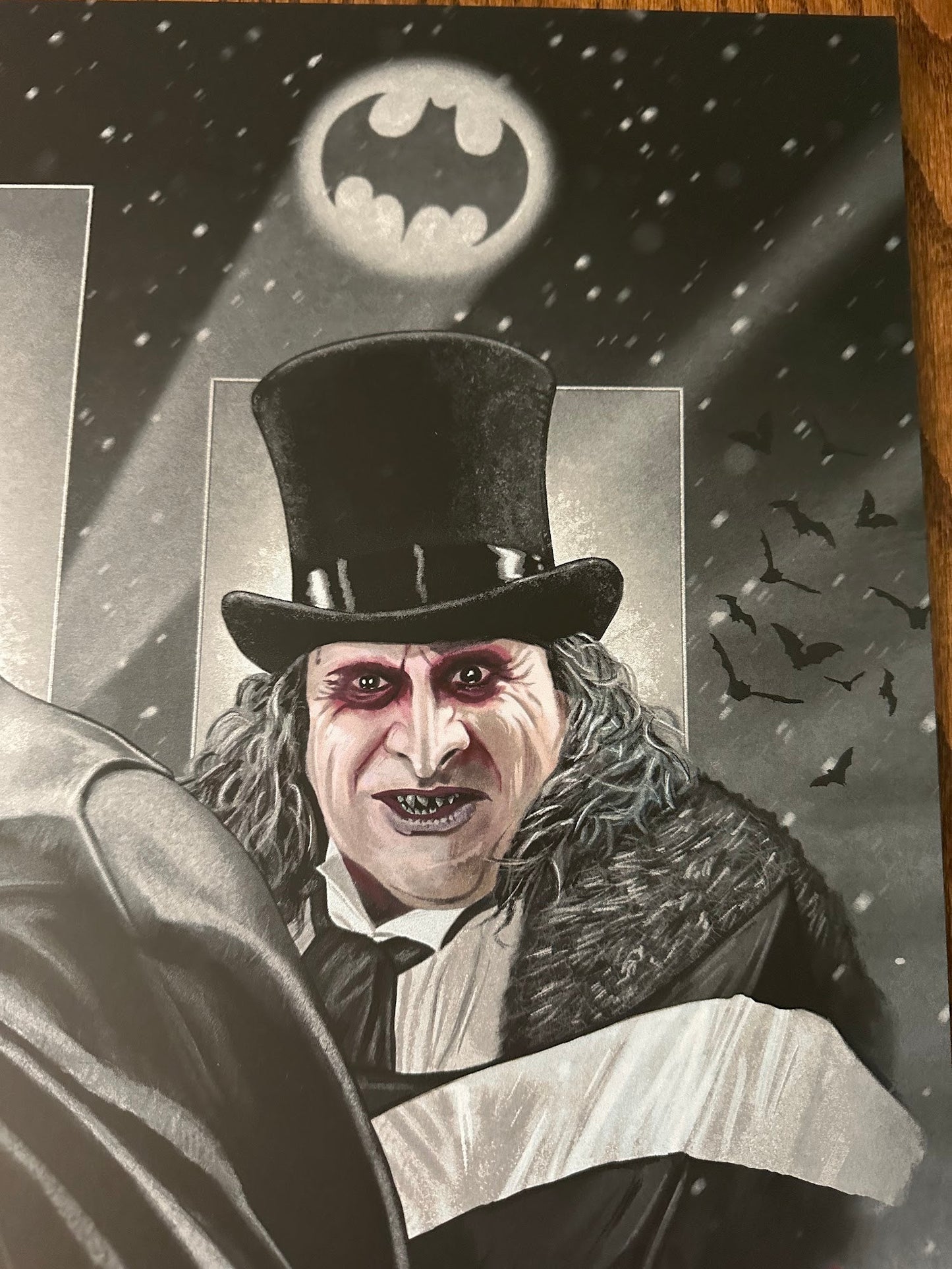 Richard Philpott - Batman Returns Variant 24x36 movie poster - detail image 5