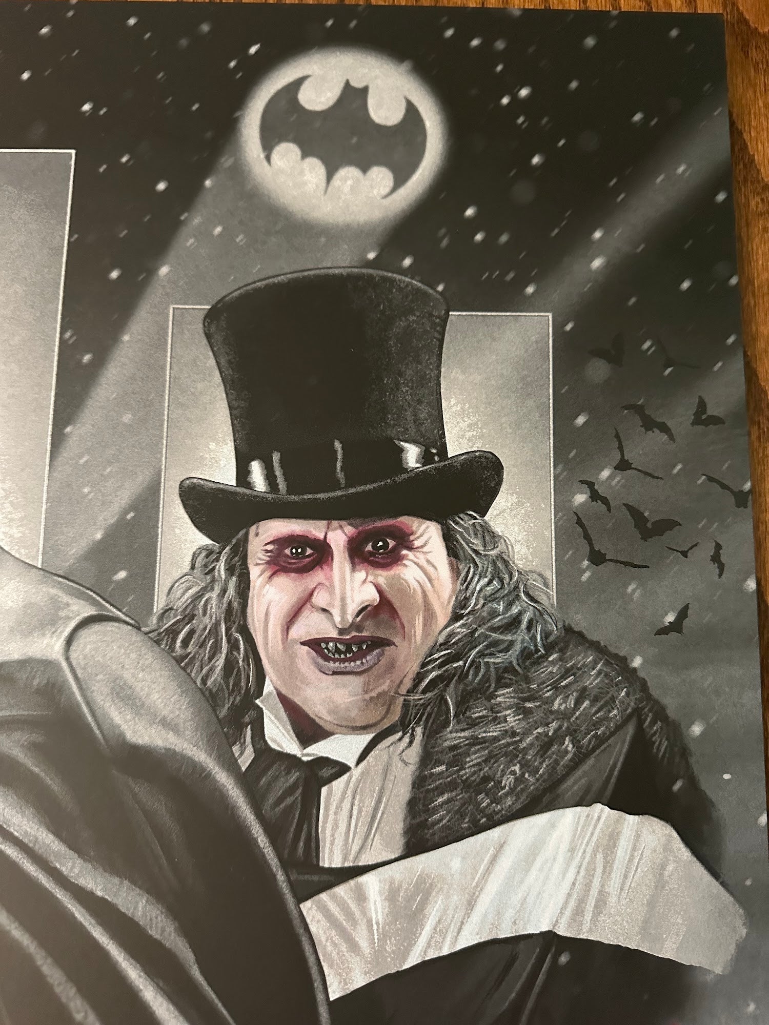 Richard Philpott - Batman Returns Variant 24x36 movie poster - detail image 5