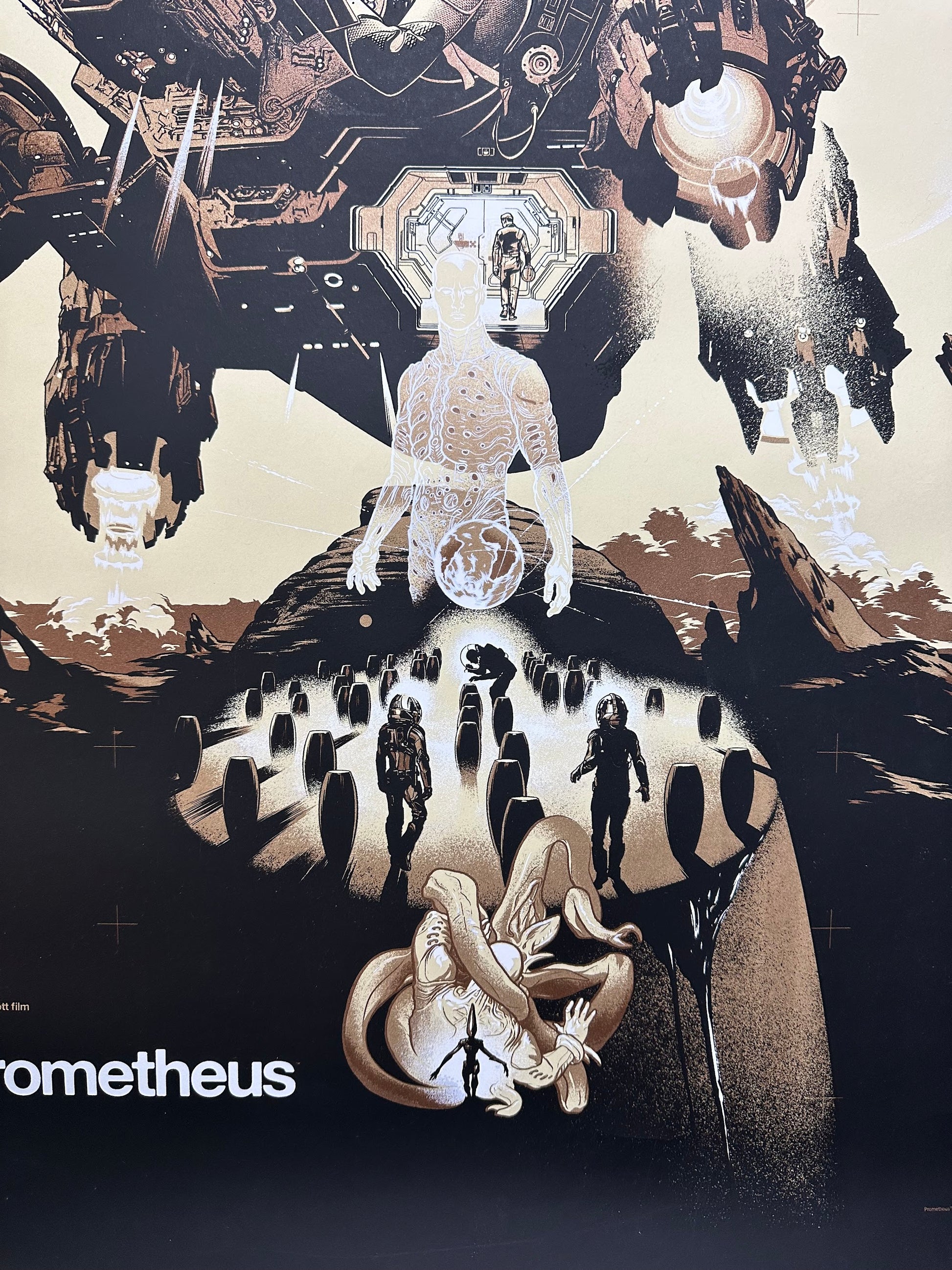 Martin Ansin - Prometheus 24x36 movie poster - detail image 4