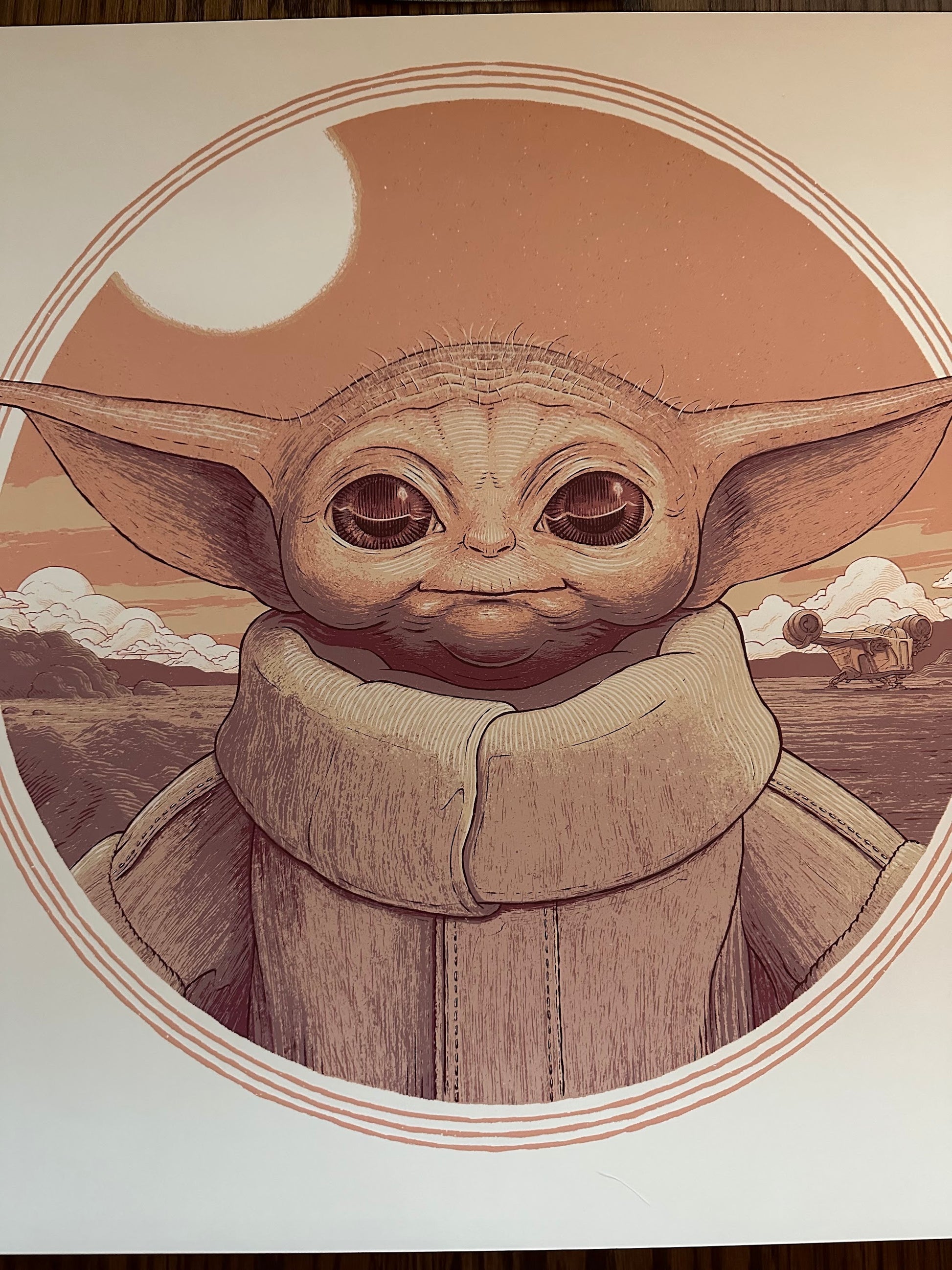 Bartosz Kosowski - The Child Variant (White) 20x20 movie poster - detail image 4