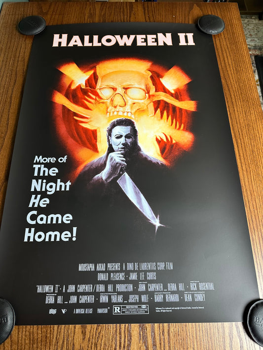 Bob Gleason - Halloween II 24x36 movie poster