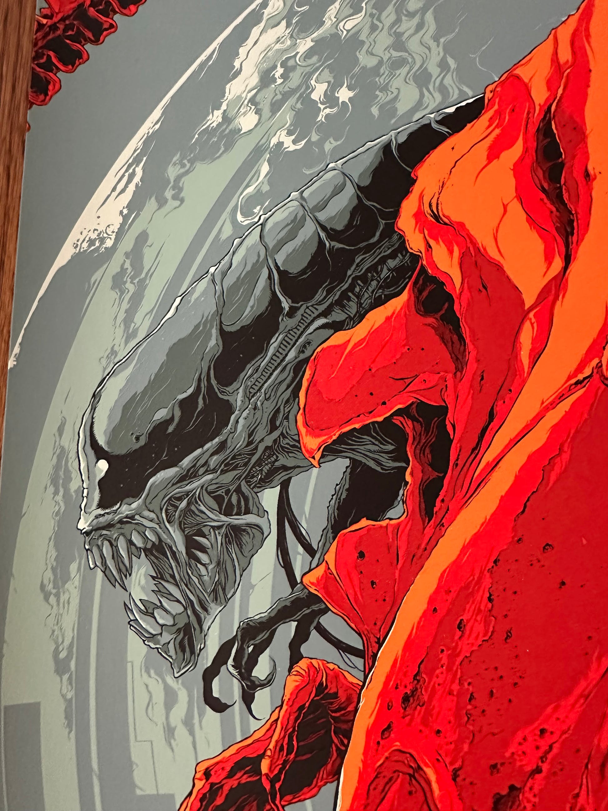 Ken Taylor - Aliens 24x36 movie poster - detail image 3