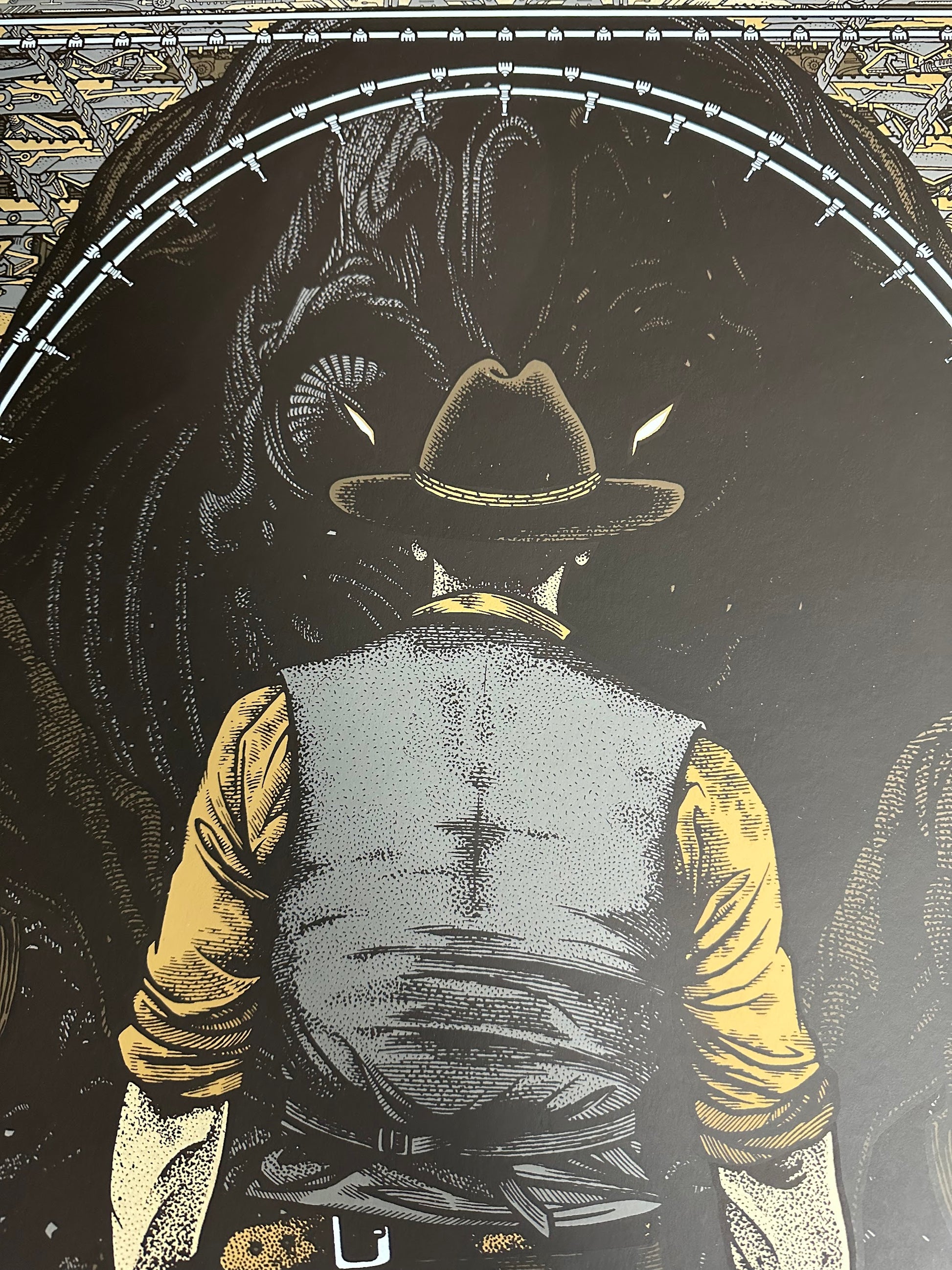 Florian Bertmer - Cowboys & Aliens 24x36 movie poster - detail image 2