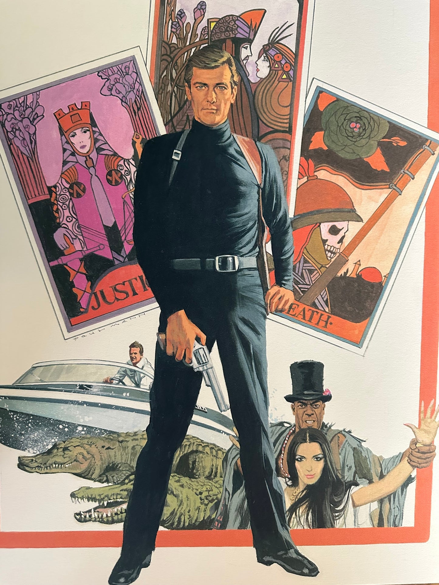 Paul Mann - James Bond Live and Let Die Variant 36x24 movie poster - detail image 4
