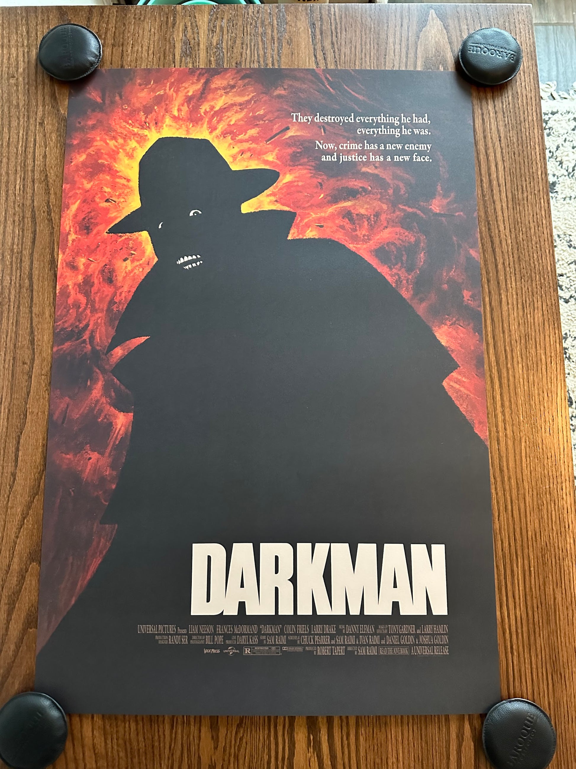James Bousema - Darkman 24x36 movie poster
