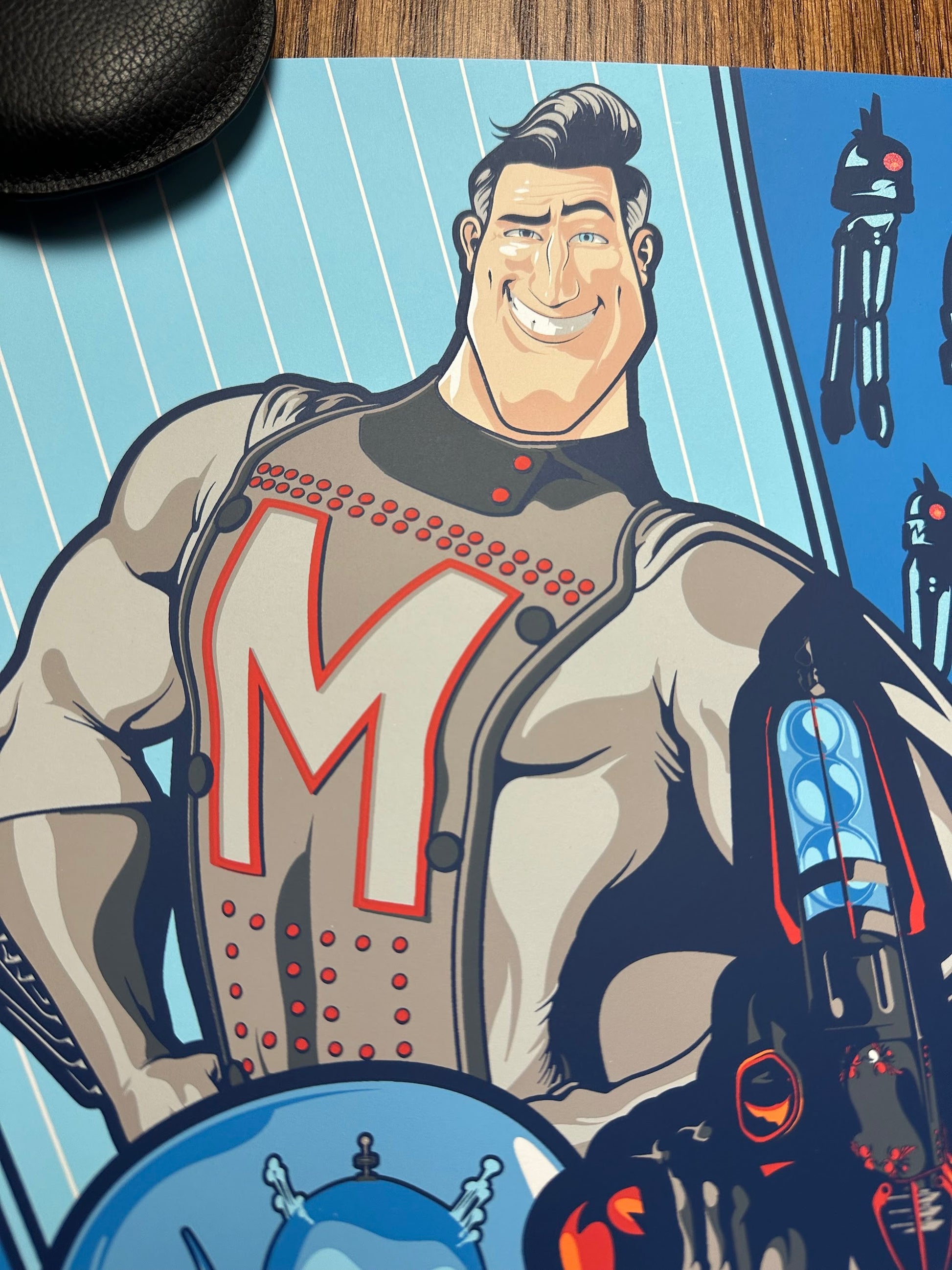 Salvador Anguiano - Megamind 24x36 movie poster - detail image 4