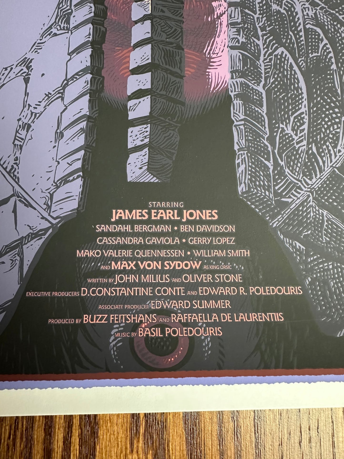 Laurent Durieux - Conan the Barbarian 24x36 movie poster - detail image 6