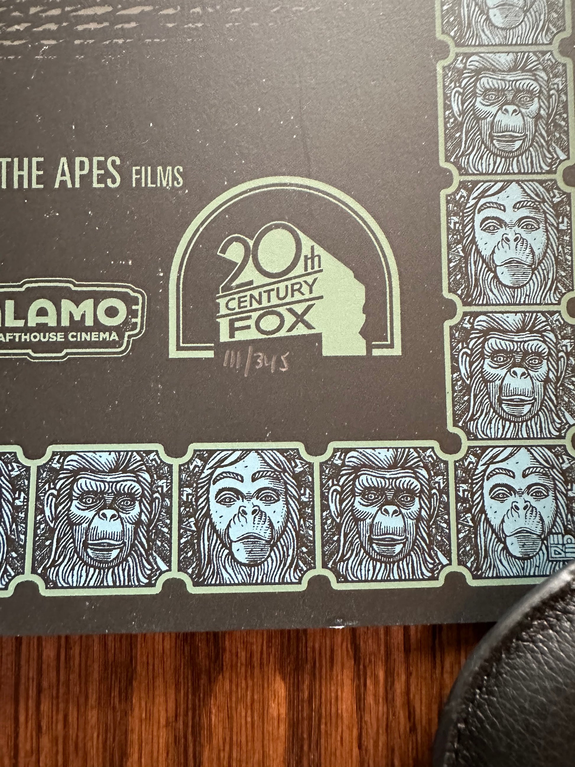 Florian Bertimer - Battle For The Planet of the Apes 24x36 movie poster - detail image 6