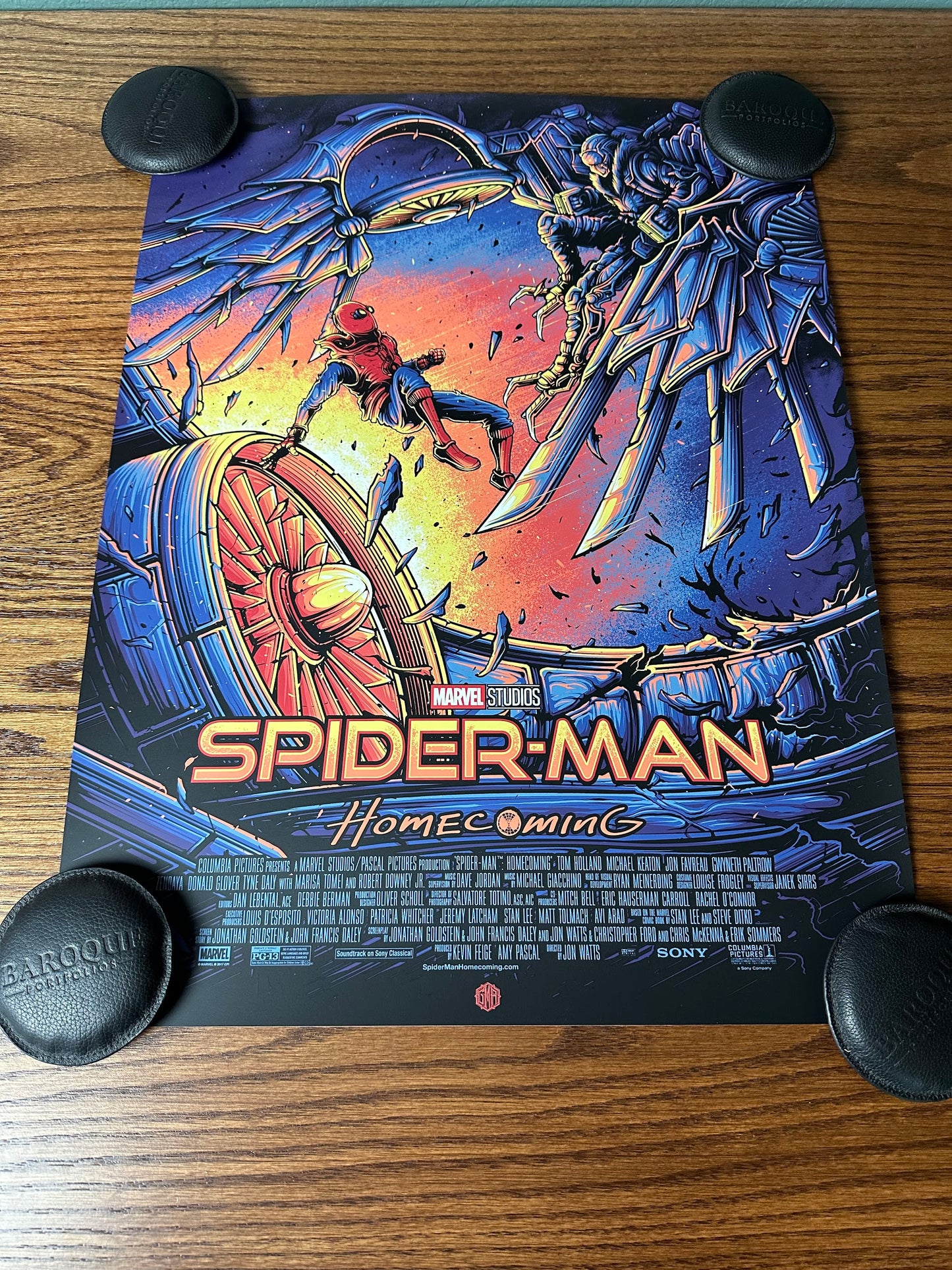 Dan Mumford - Spider-Man Homecoming 18x24 movie poster