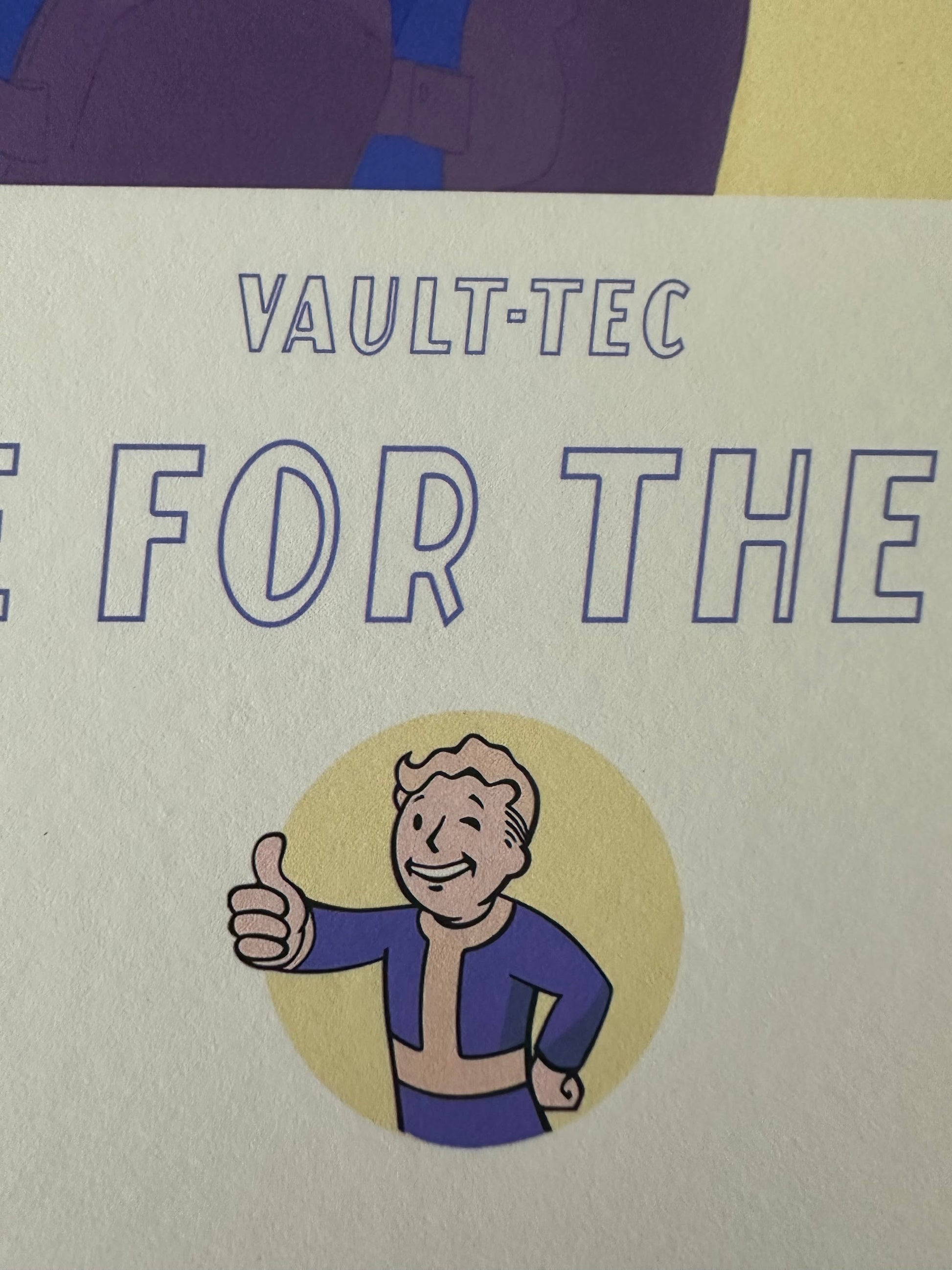 Conor Fenner-Toora - Fallout "Prepare for the Future" 16x24 movie poster - detail image 4