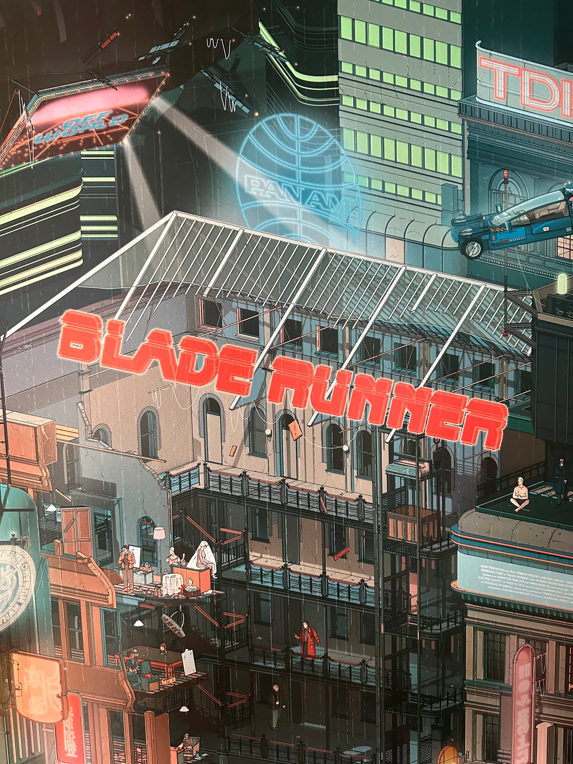 Doug John Miller - Blade Runner Variant 24x36 movie poster - detail image 2