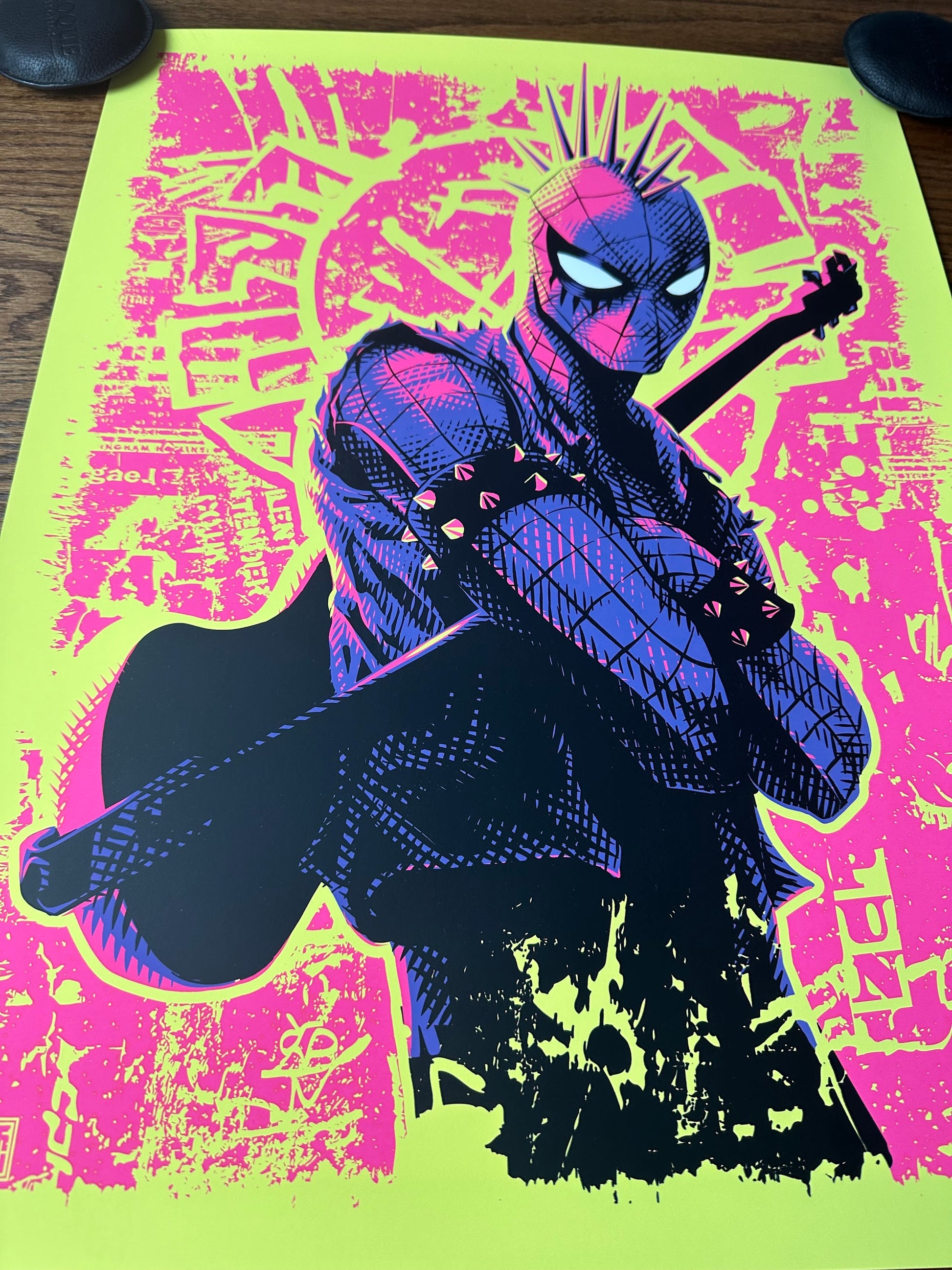 Tracie Ching - Spider-Punk 18x24 movie poster - detail image 4