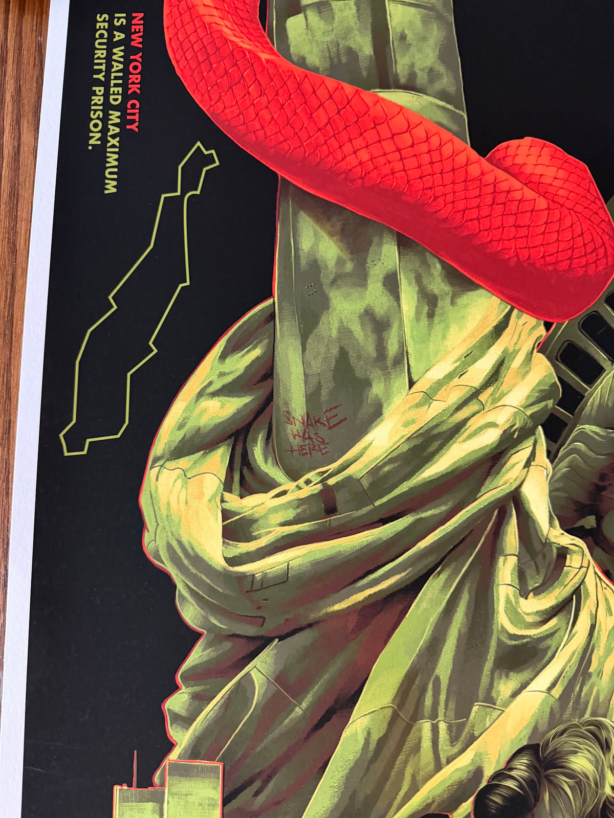 Tomasz Majewski - Escape from New York - 24x36 - Limited Edition Poster