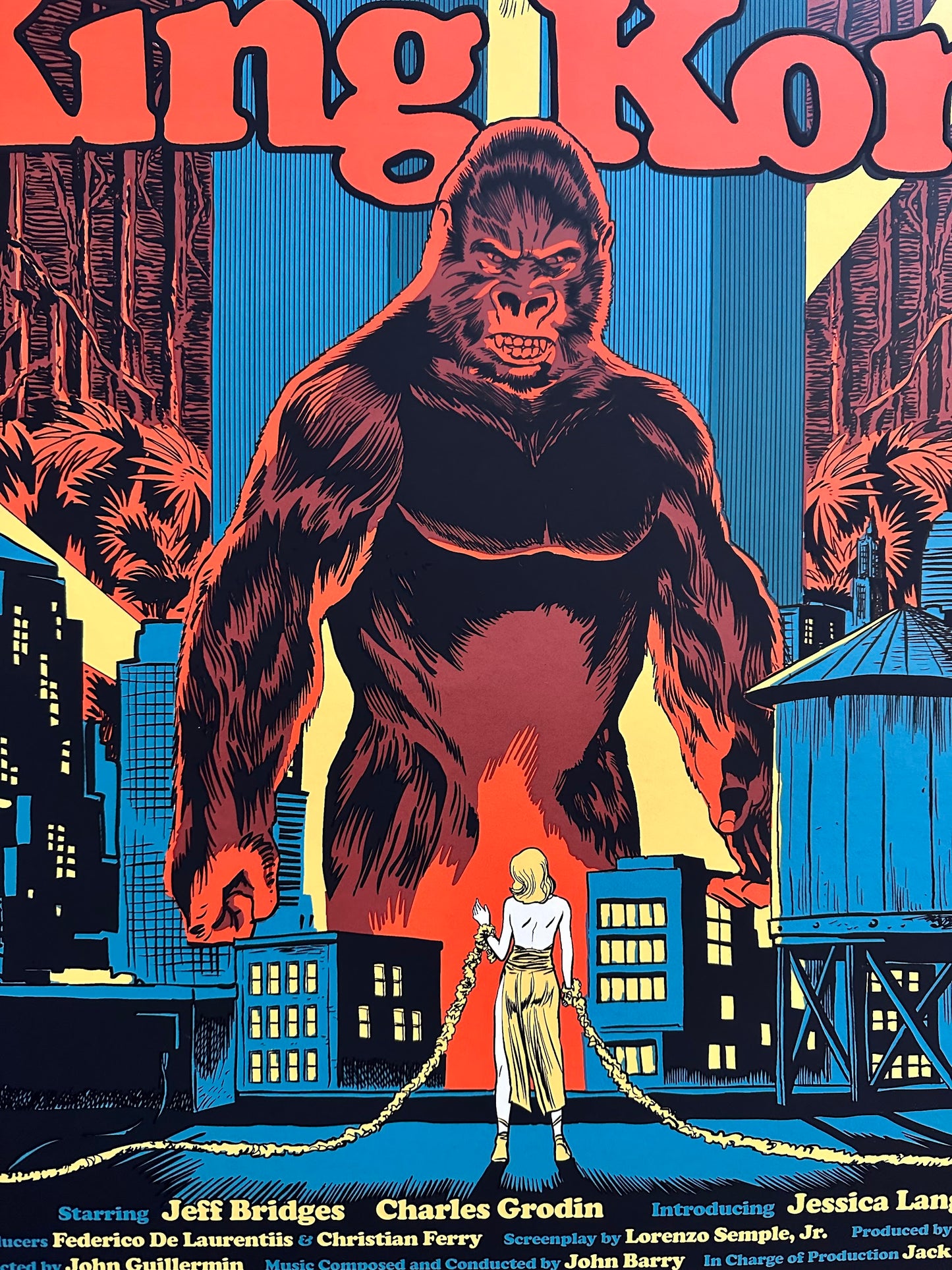 Francesco Francavilla - King Kong 24x36 movie poster - detail image 8