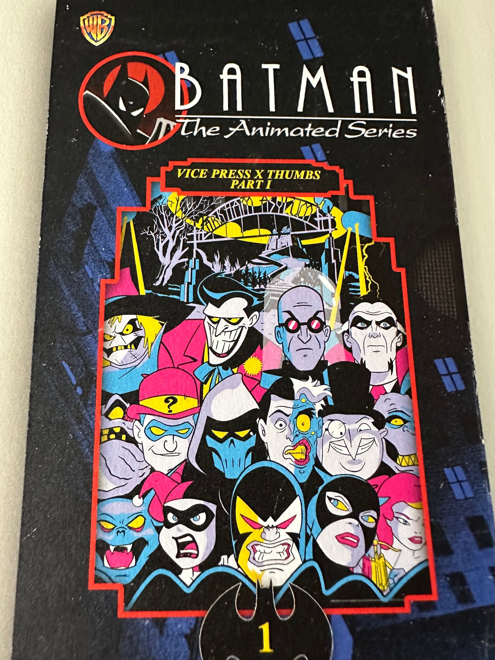 Thumbs - Batman Animated Series Vice Press VHS Promo 8x10 art print - detail image 2