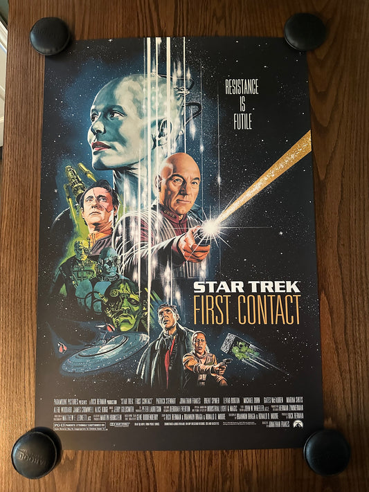Paul Mann - Star Trek First Contact 24x36 movie poster