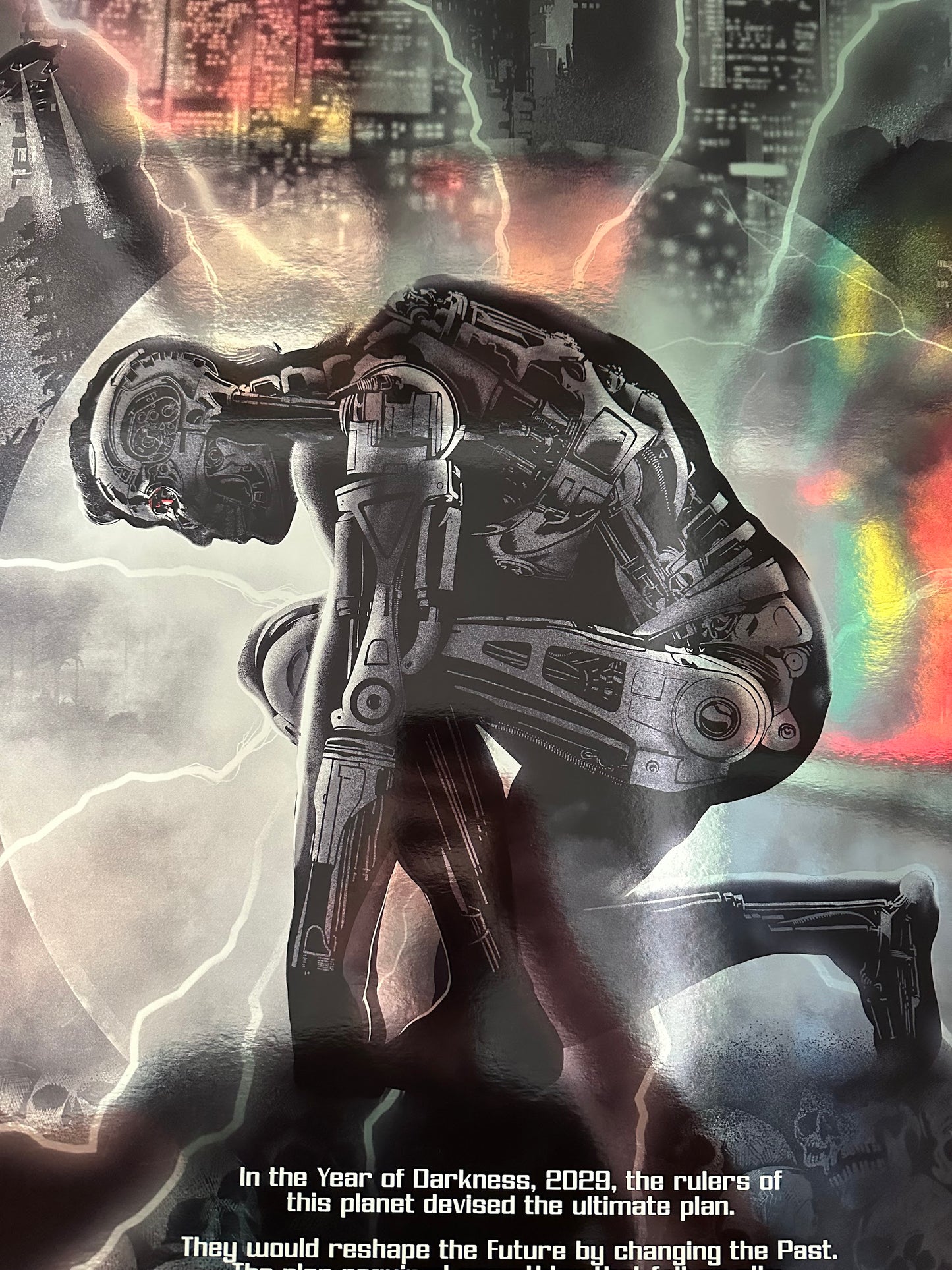 Raid71 - The Terminator Foil Variant 24x36 movie poster - detail image 3
