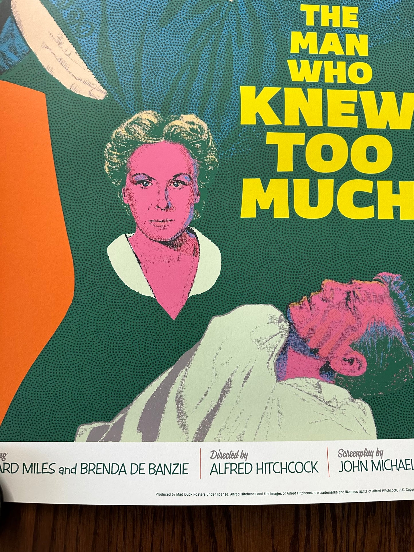 Jack Durieux - The Man Who Knew Too Much 24x36 movie poster - detail image 6