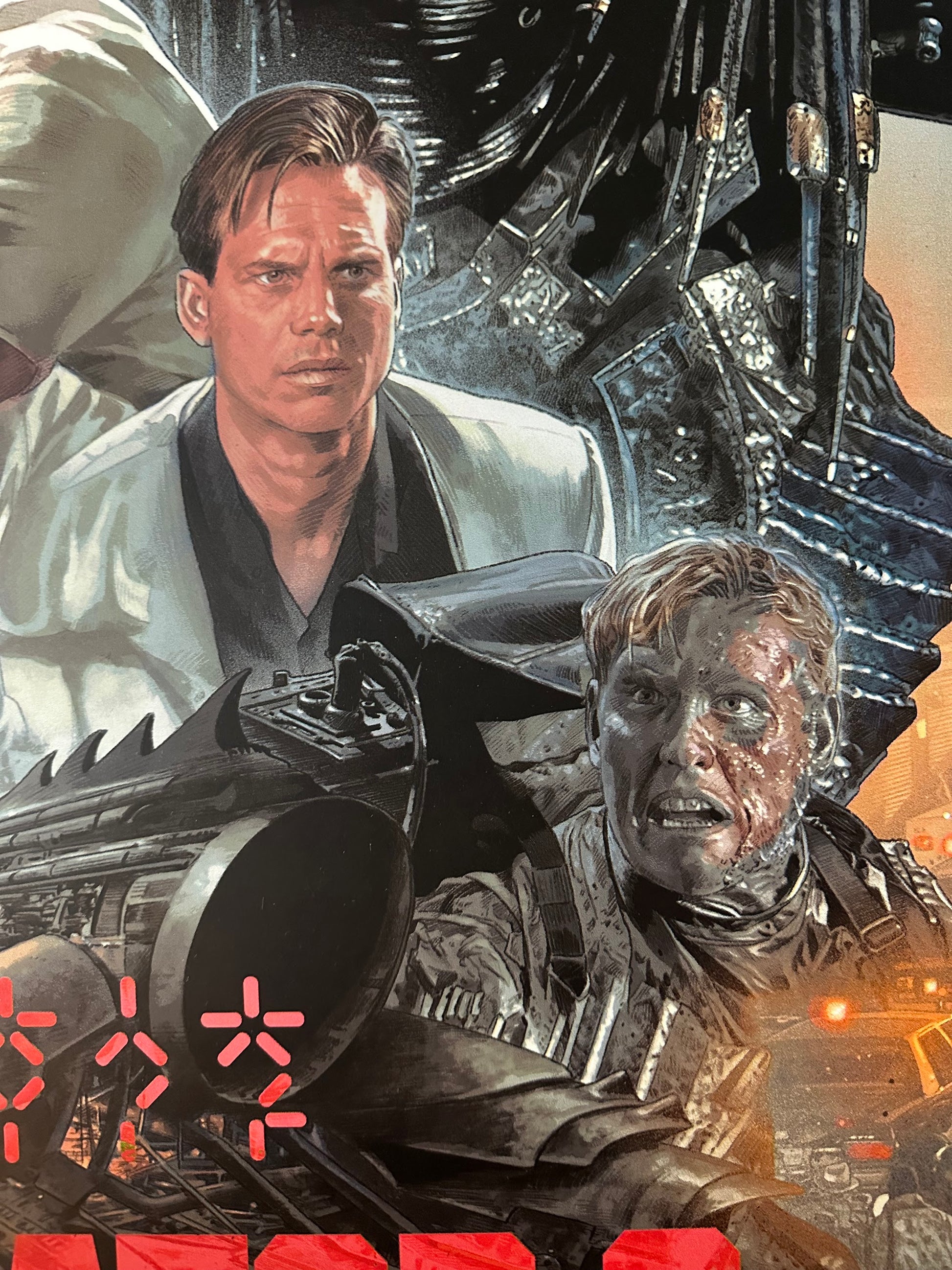 Juan Burgos - Predator 2 Variant 24x36 movie poster - detail image 4