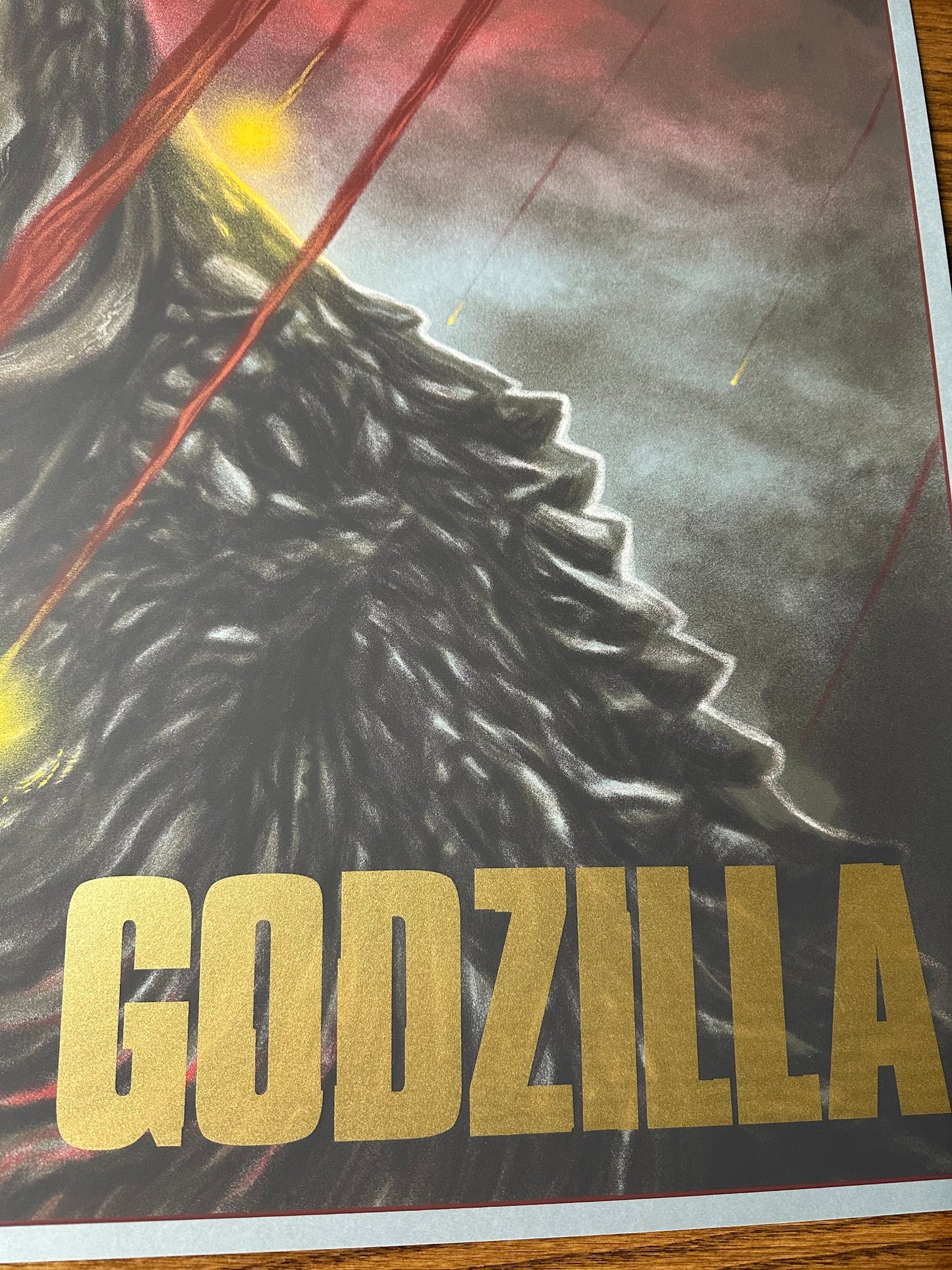 Randy Ortiz - Godzilla 36x24 movie poster - detail image 5