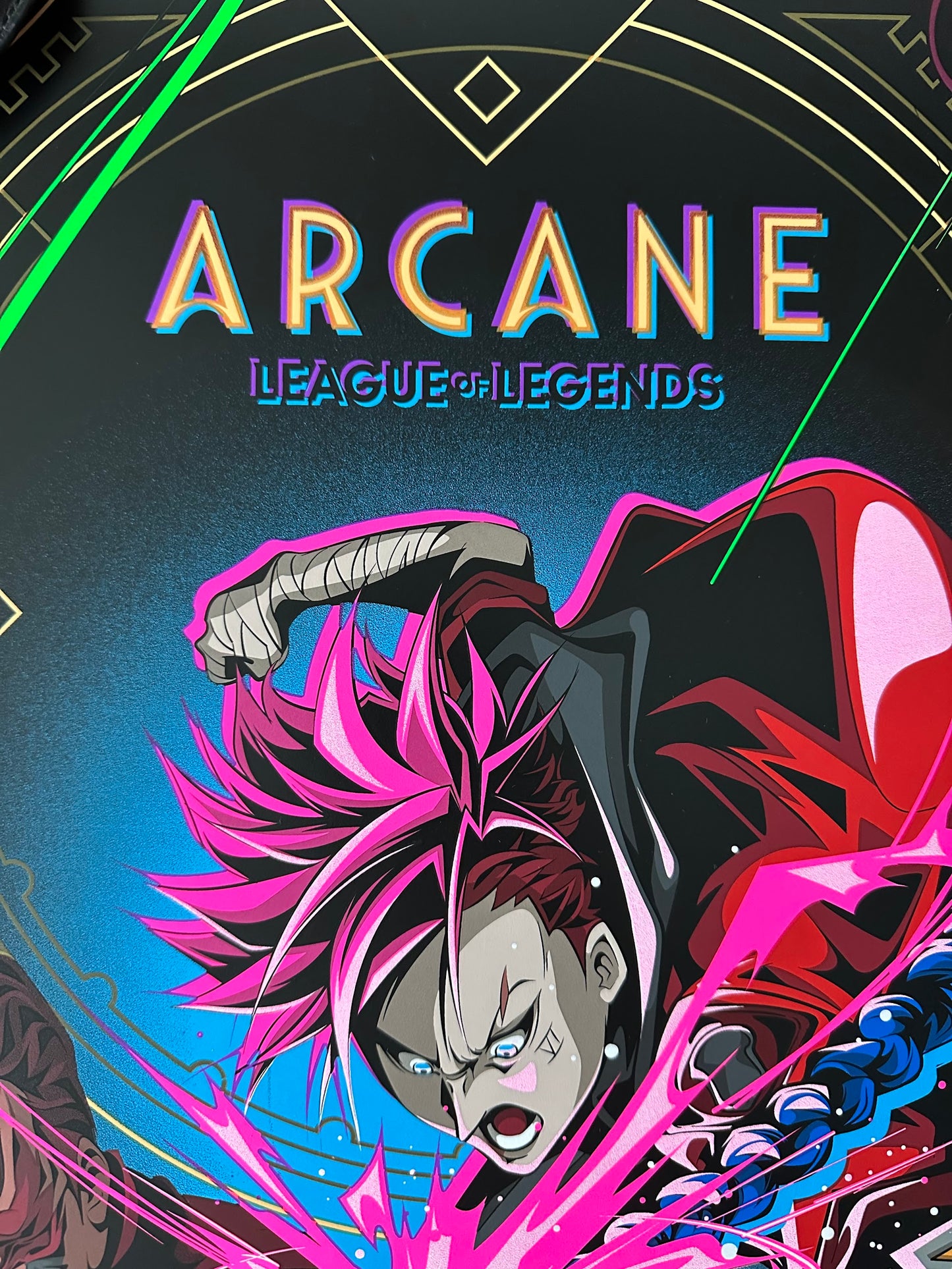 Man Tsun Tsang - Arcane League of Legends 36x24 movie poster - detail image 2