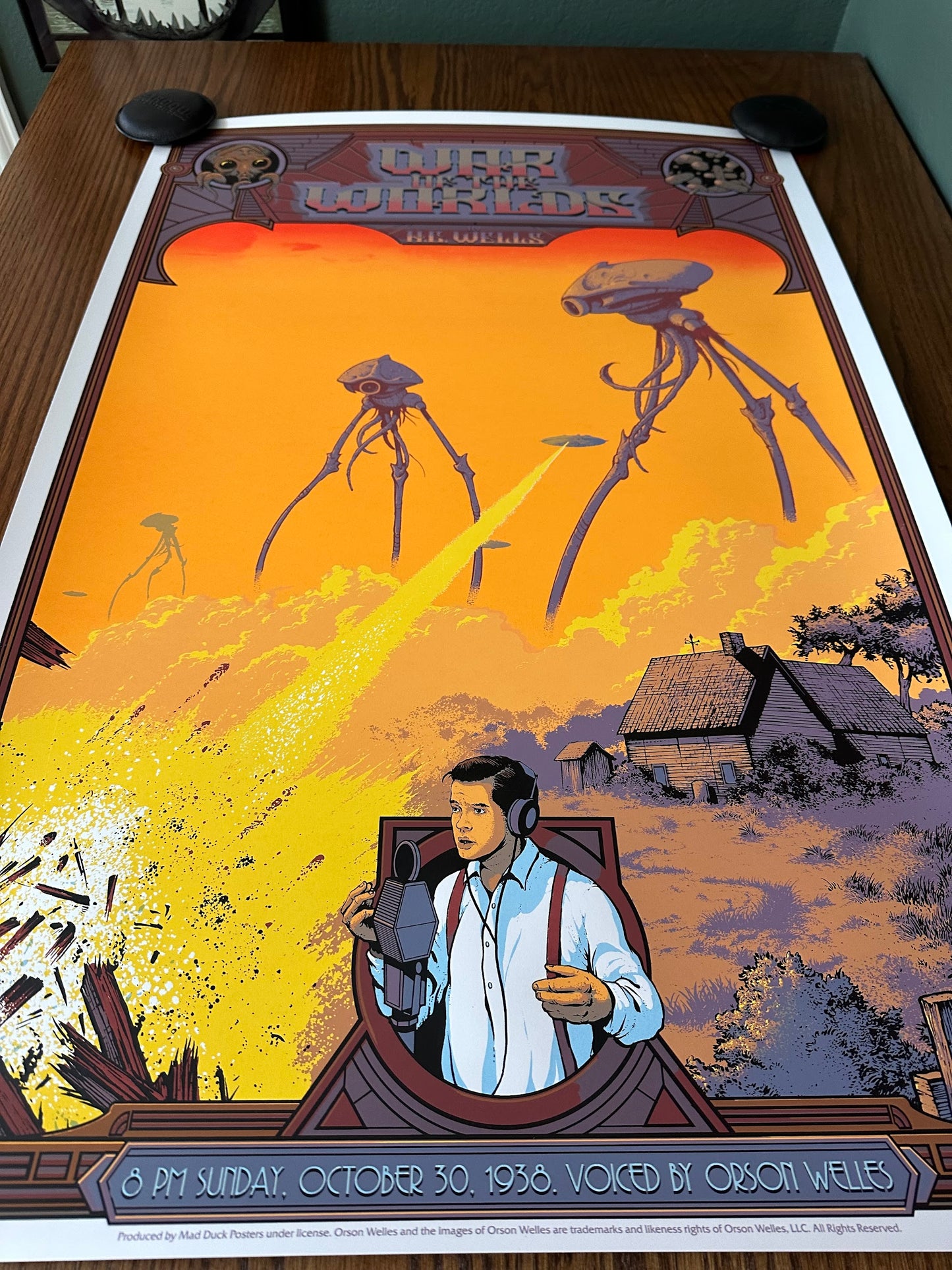 Arno Kiss - War of the Worlds 24x36 movie poster - detail image 7
