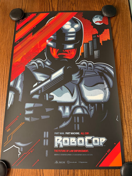 James White - Robocop - 24x36 - Limited Edition Poster