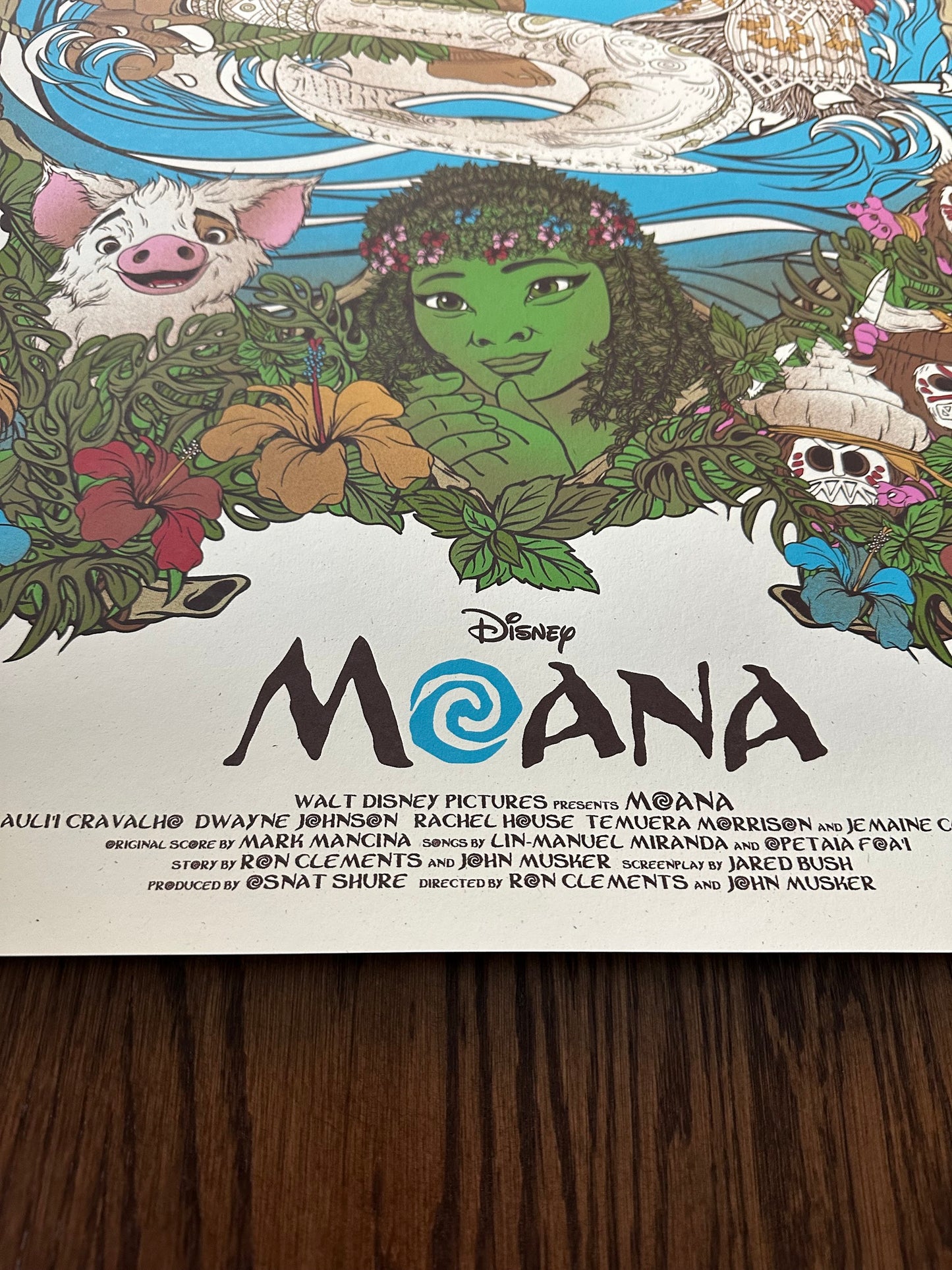Mainger - Disney's Moana 24x36 movie poster - detail image 10
