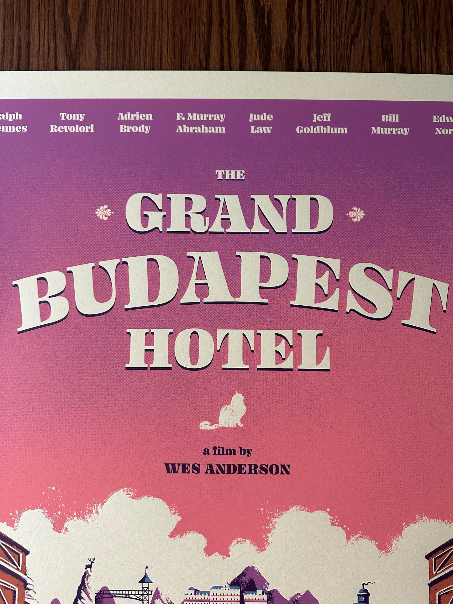 Marie Bergeron - The Grand Budapest Hotel 24x36 movie poster - detail image 2