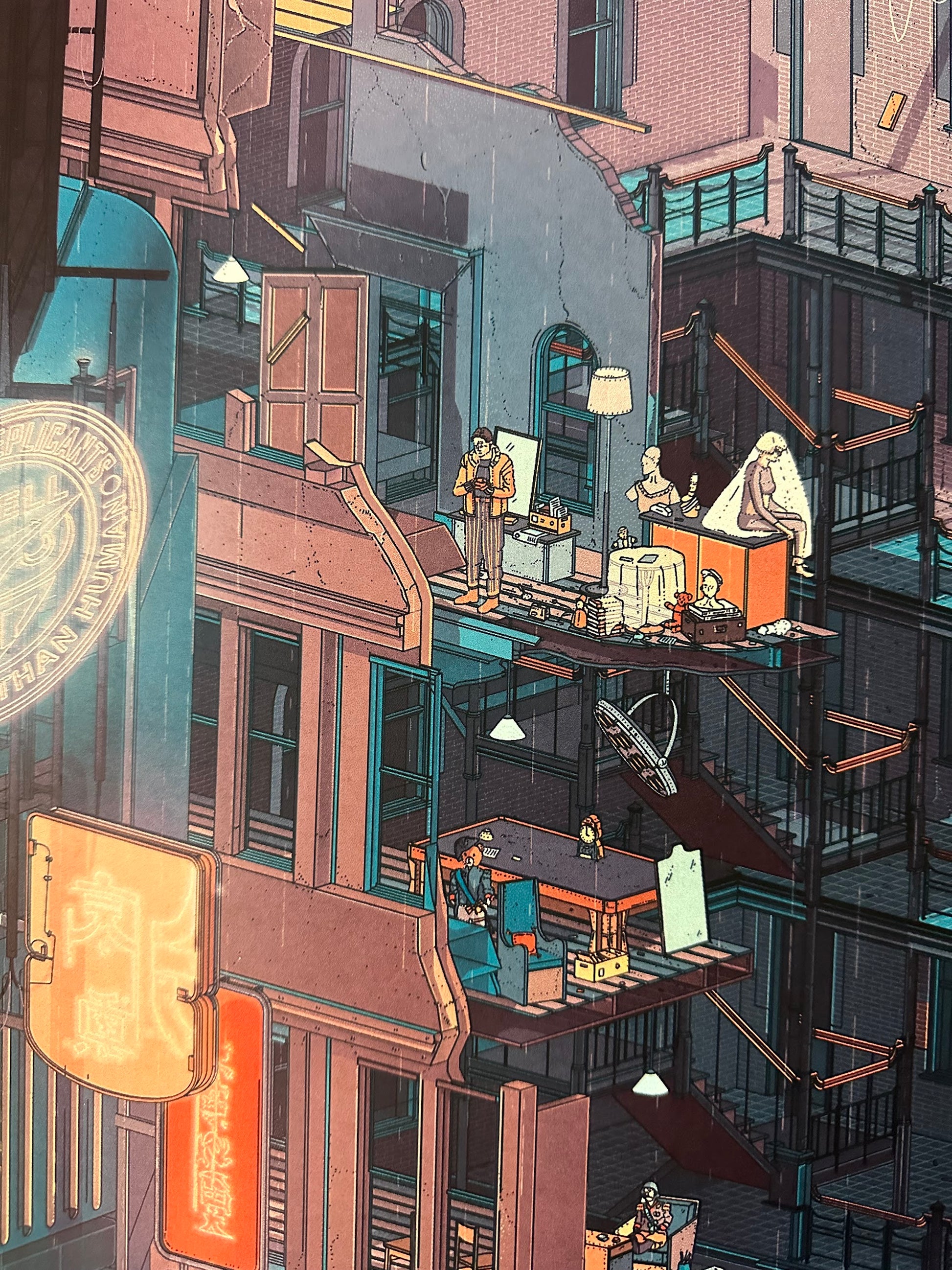 Doug John Miller - Blade Runner 24x36 movie poster - detail image 3