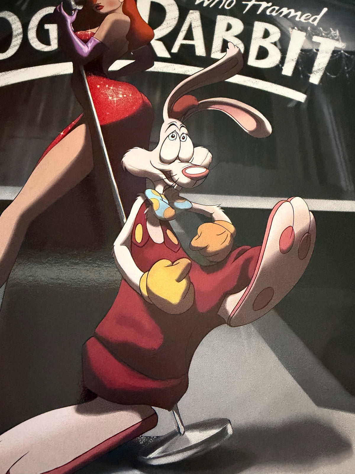 Ann Bembi - Who Framed Roger Rabbit Variant - 36x24 - Limited Edition Poster