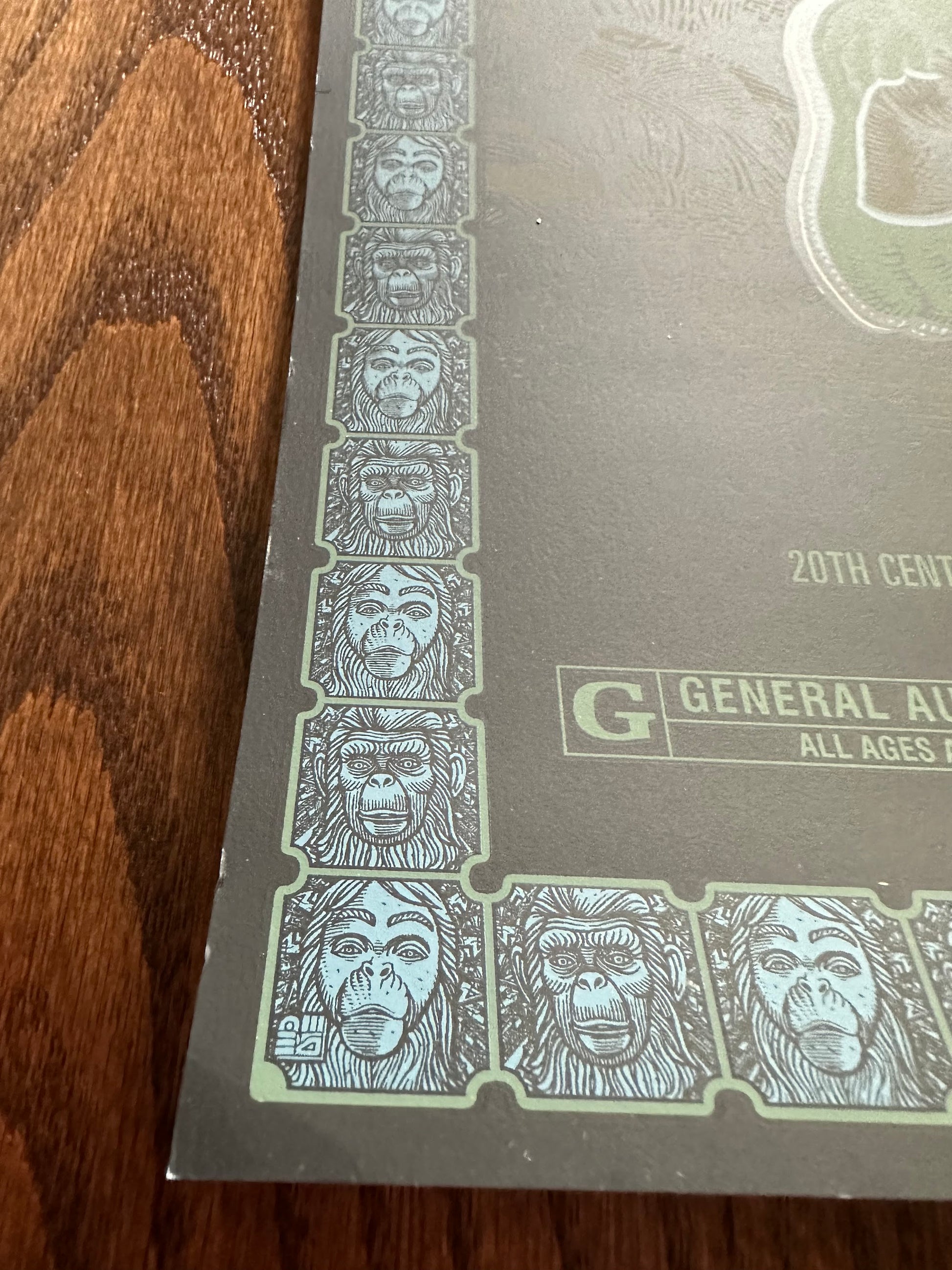 Florian Bertimer - Battle For The Planet of the Apes 24x36 movie poster - detail image 7