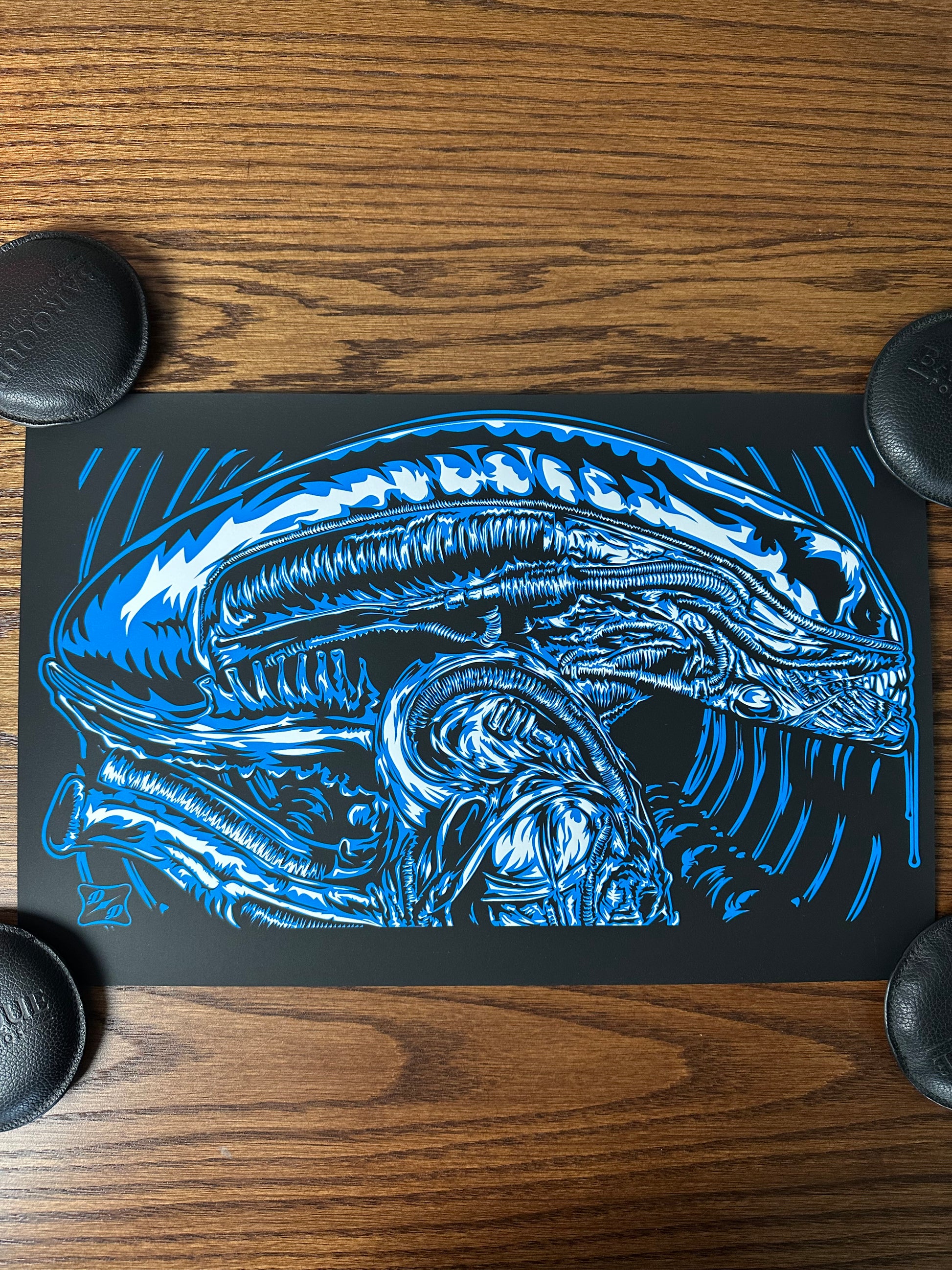 Duke Duel - Alien Xenomorph 17x11 art print