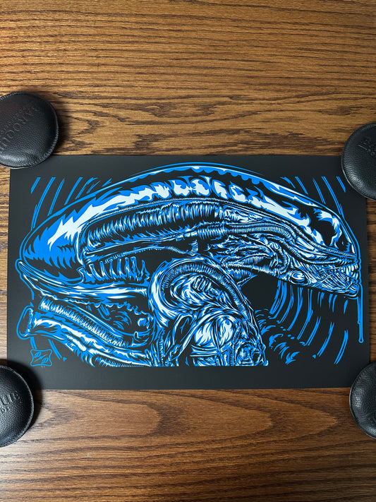 Duke Duel - Alien Xenomorph 17x11 art print