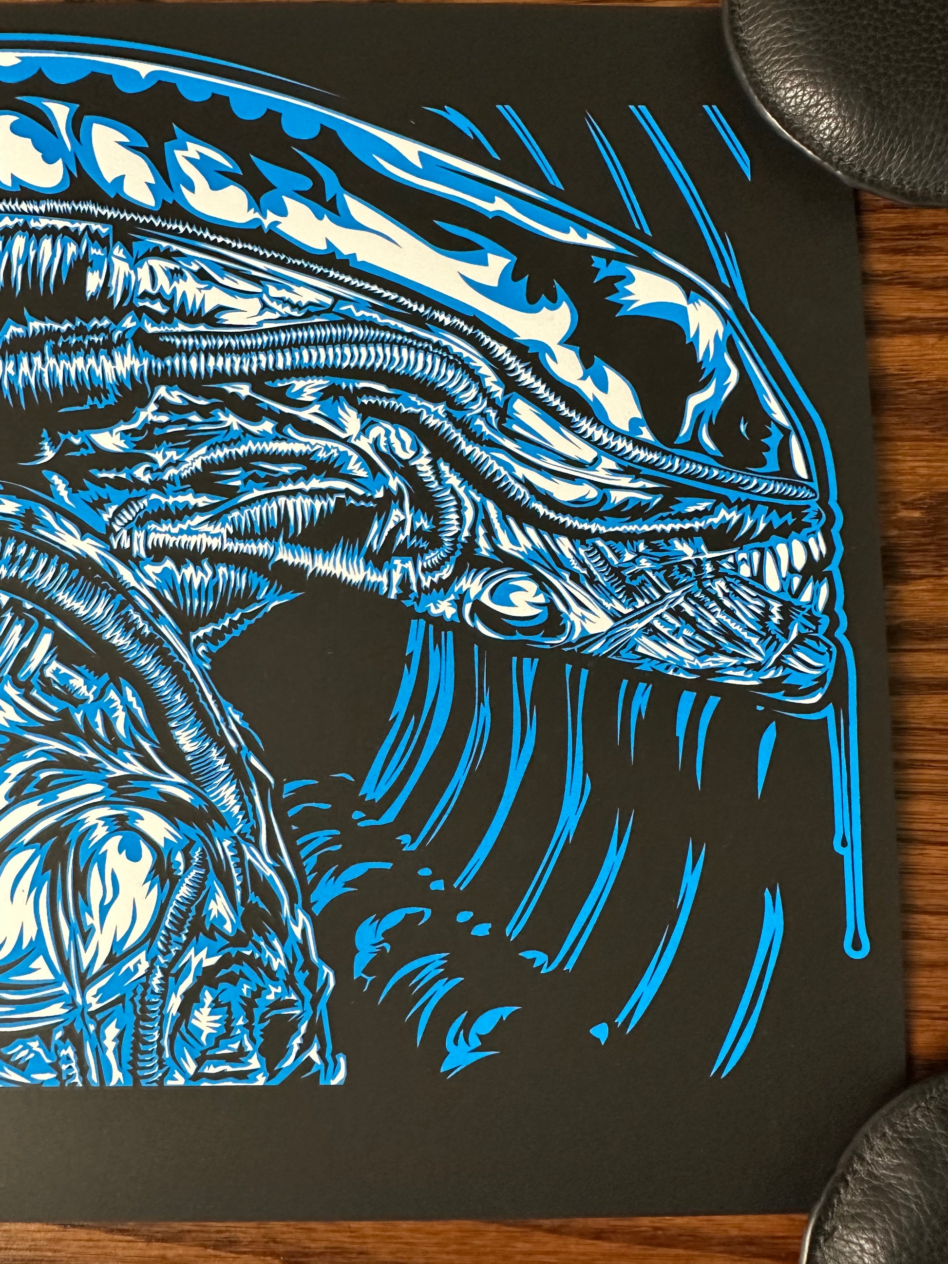 Duke Duel - Alien Xenomorph 17x11 art print - detail image 4